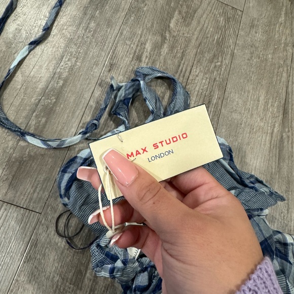 MAX STUDIO London ruffle trim shift dress ✨ - Picture 9 of 12